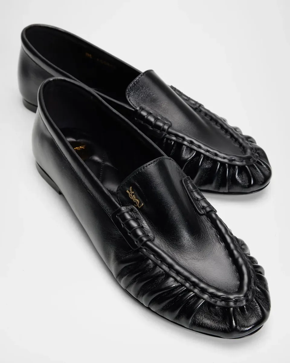 Saint Laurent BB Splendor Leather Loafers | Thumbnail 5