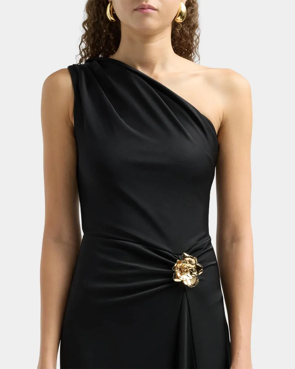 Rebecca Vallance Regent Embellished One-Shoulder Jersey Gown | Thumbnail 3 Rebecca Vallance Regent Embellished One-Shoulder Jersey Gown | Thumbnail 3
