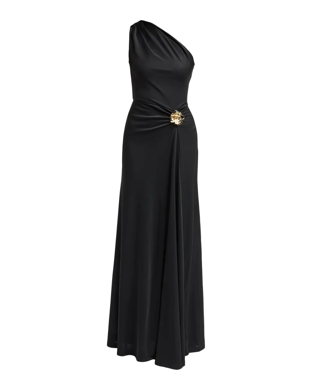 Regent Embellished One-Shoulder Jersey Gown Regent Embellished One-Shoulder Jersey Gown