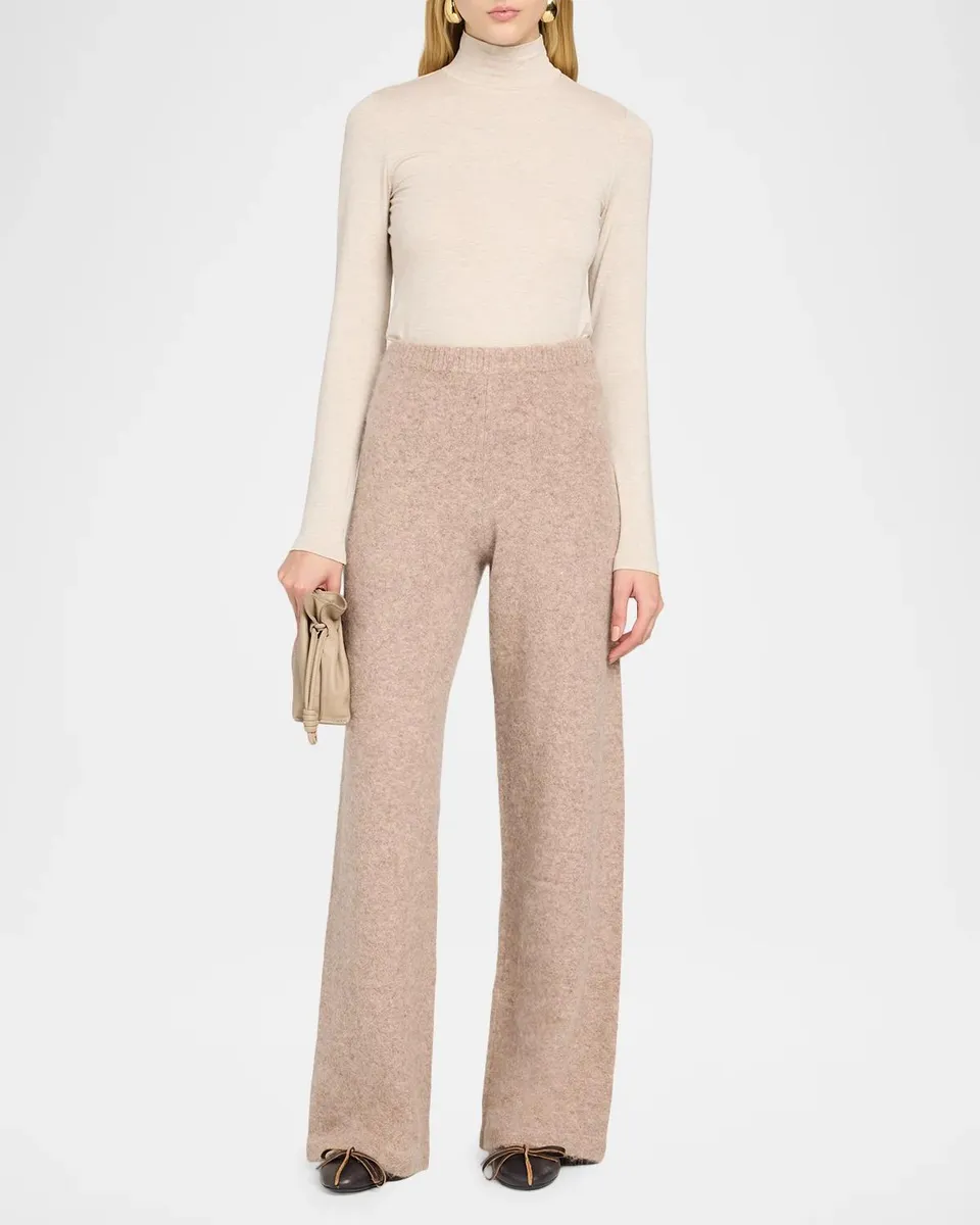 MAJESTIC FILATURES Soft Touch Crop Mock Turtleneck Top | Thumbnail 2