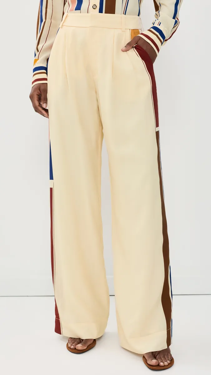 Zimmermann Stripe Relaxed Pants | Thumbnail 2