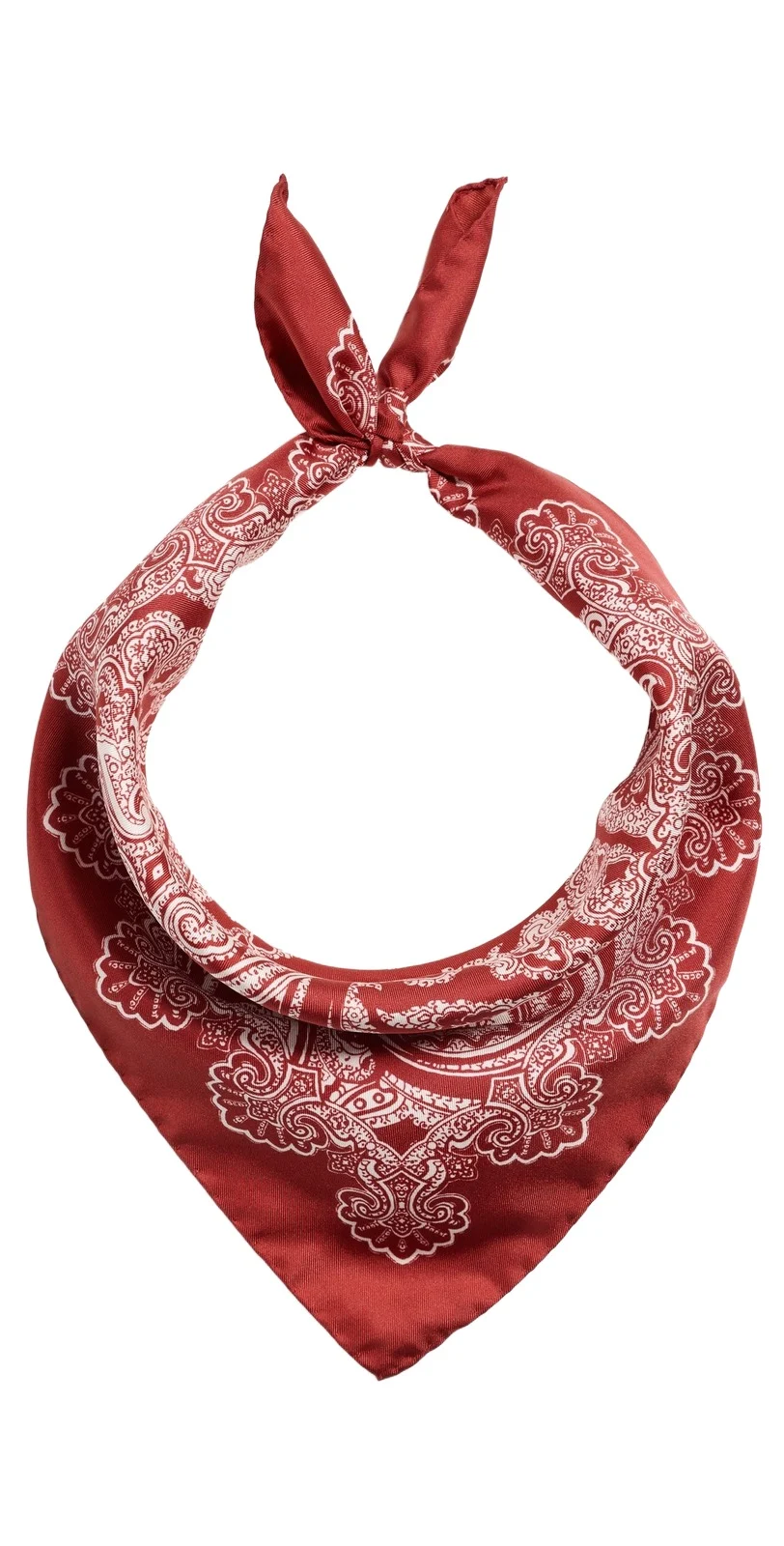 Silk Twill Bandana Scarf
