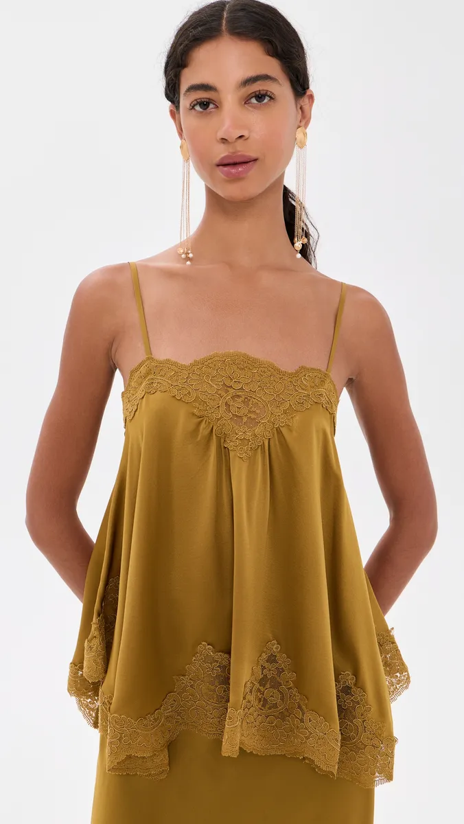 Zimmermann Clash Silk Satin Camisole | Thumbnail 2 Zimmermann Clash Silk Satin Camisole | Thumbnail 2