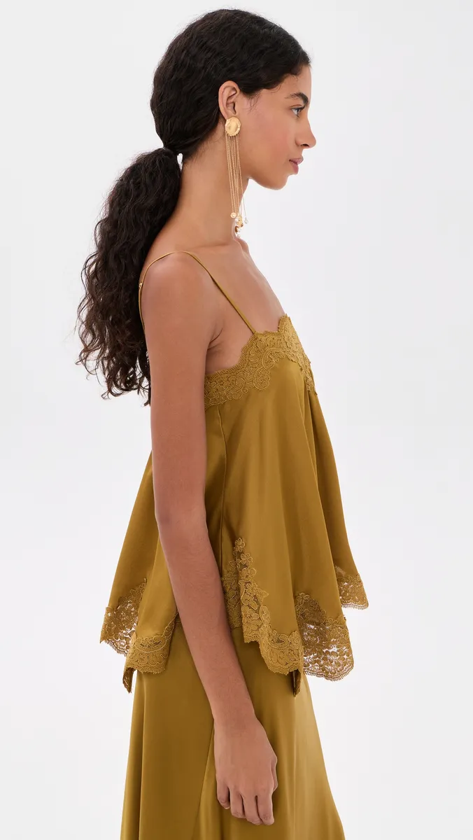 Zimmermann Clash Silk Satin Camisole | Thumbnail 4 Zimmermann Clash Silk Satin Camisole | Thumbnail 4