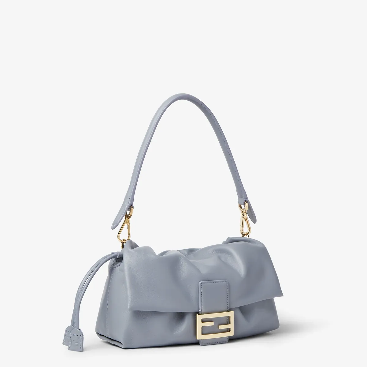 Fendi Baguette Soft Medium Airforce Blue Nappa Leather Bag | Thumbnail 2 Fendi Baguette Soft Medium Airforce Blue Nappa Leather Bag | Thumbnail 2
