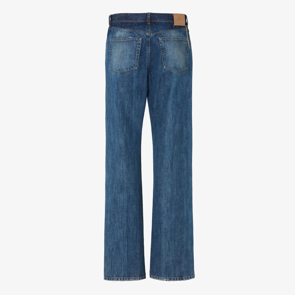 Fendi Vintage Blue Denim Pants | Thumbnail 2 Fendi Vintage Blue Denim Pants | Thumbnail 2