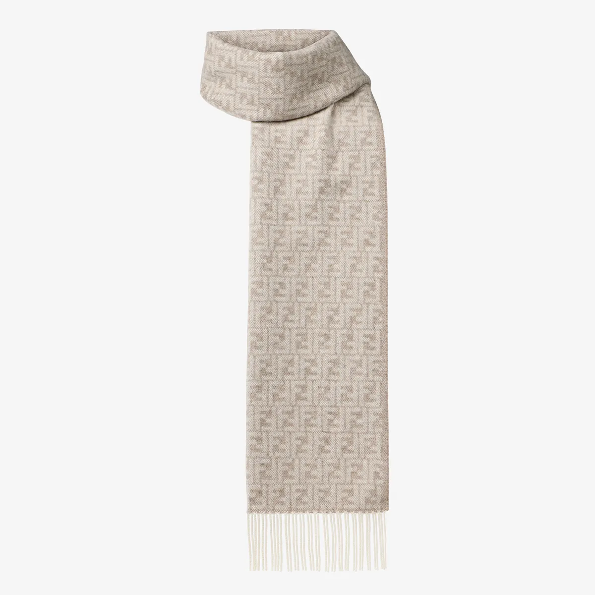 Fendi FF Zucca Cashmere Scarf | Thumbnail 3