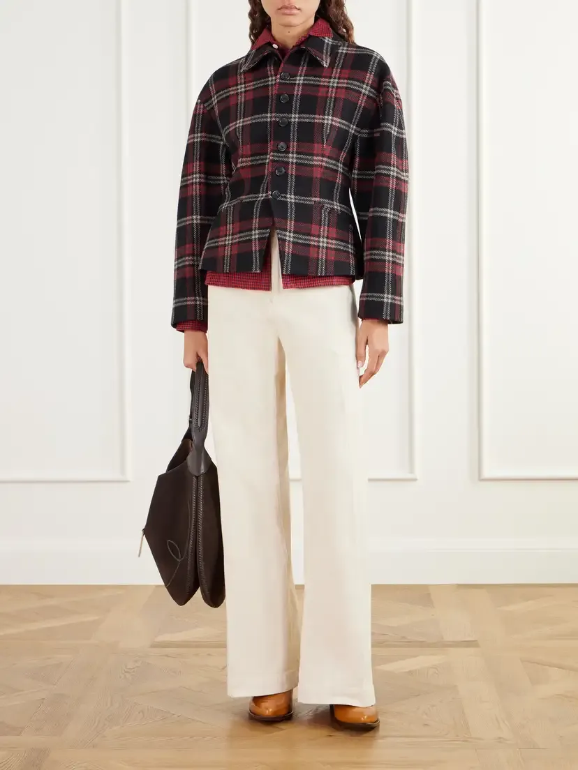 Polo Ralph Lauren Checked Wool-blend Tweed Jacket | Thumbnail 2 Polo Ralph Lauren Checked Wool-blend Tweed Jacket | Thumbnail 2