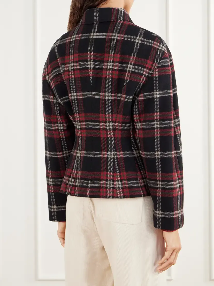 Polo Ralph Lauren Checked Wool-blend Tweed Jacket | Thumbnail 4 Polo Ralph Lauren Checked Wool-blend Tweed Jacket | Thumbnail 4