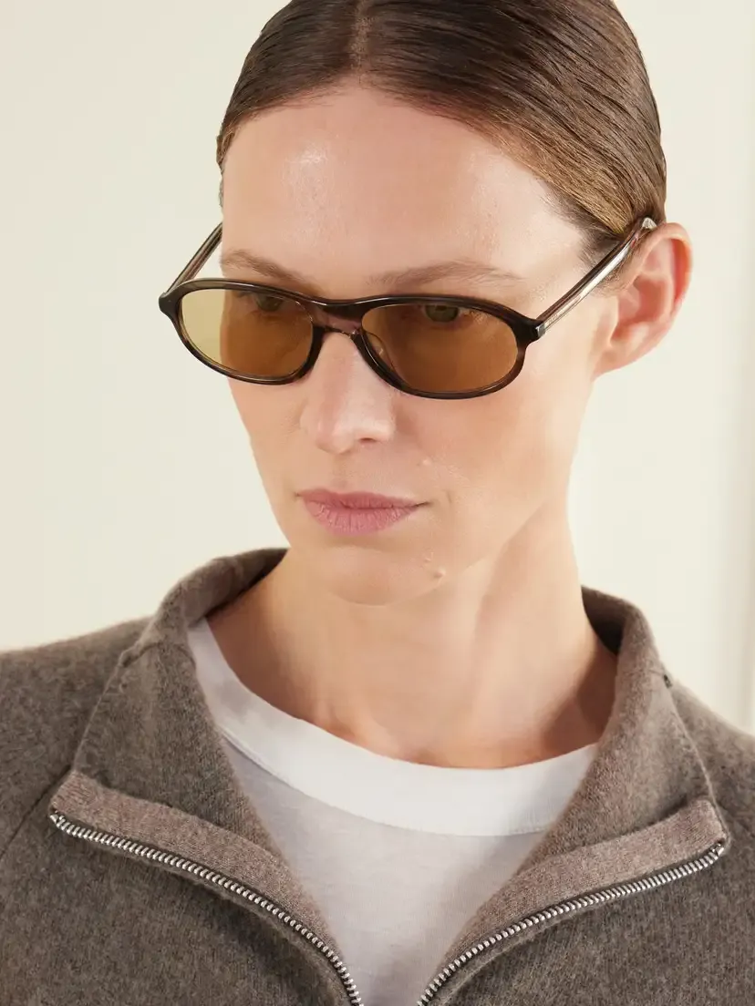 PRADA EYEWEAR Round-frame Acetate Sunglasses | Thumbnail 2 PRADA EYEWEAR Round-frame Acetate Sunglasses | Thumbnail 2
