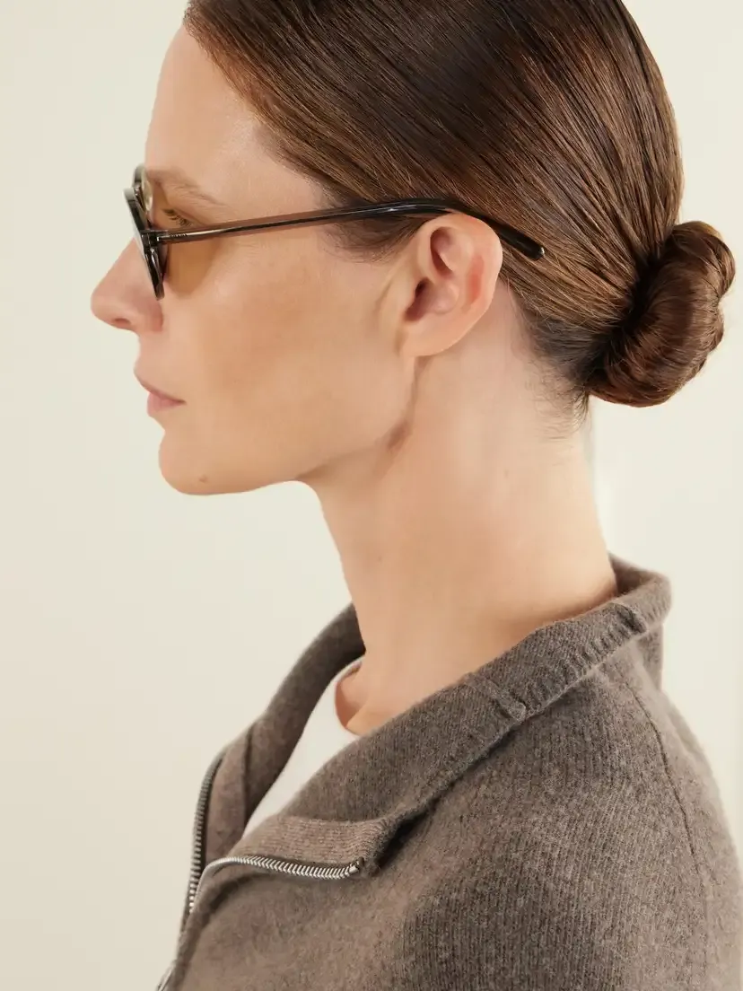 PRADA EYEWEAR Round-frame Acetate Sunglasses | Thumbnail 5 PRADA EYEWEAR Round-frame Acetate Sunglasses | Thumbnail 5