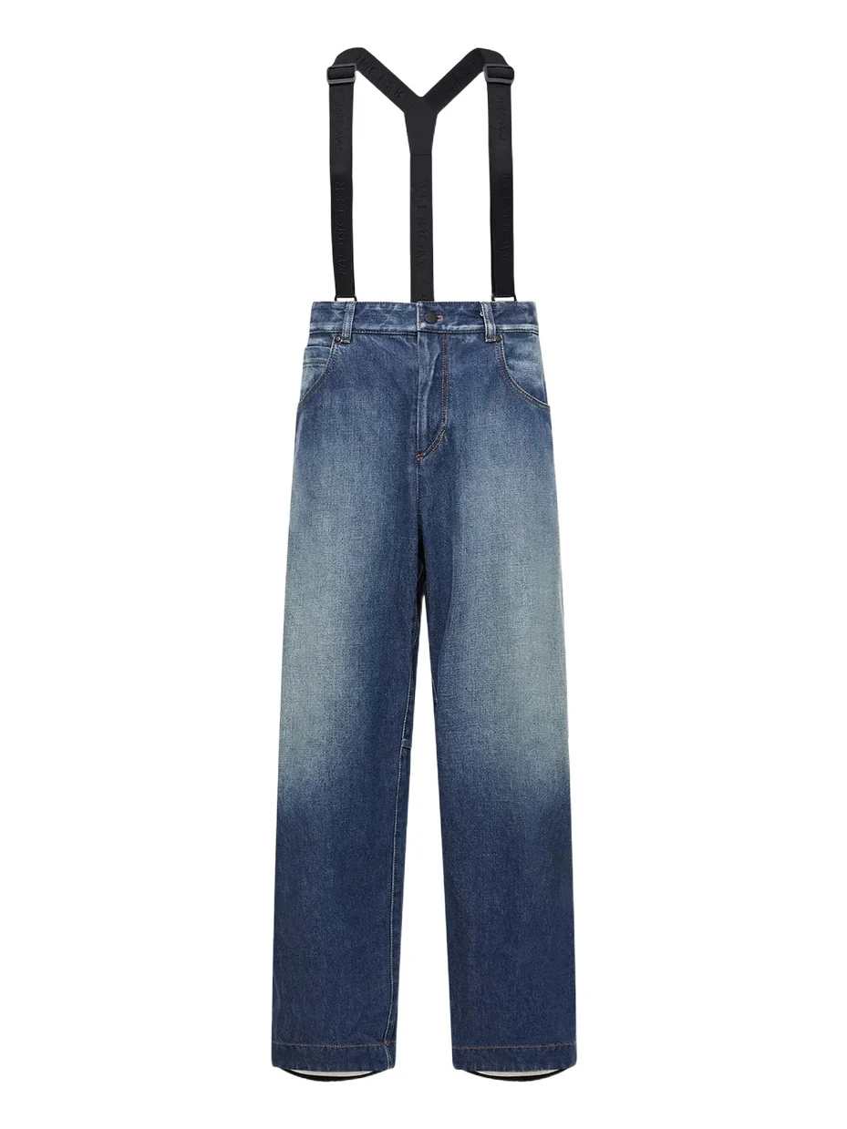 Moncler Grenoble Denim Ski Pants