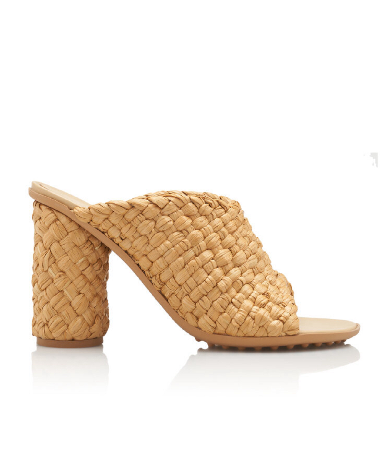 Atomic Intrecciato Raffia Sandal