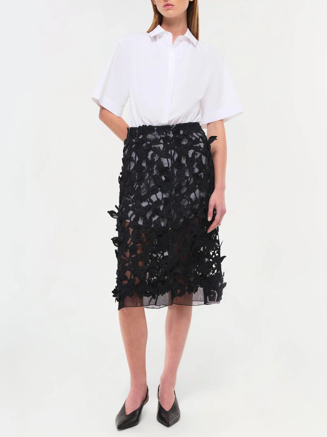 Simkhai PRE-ORDER Colette Combo Dress | Thumbnail 2 Simkhai PRE-ORDER Colette Combo Dress | Thumbnail 2