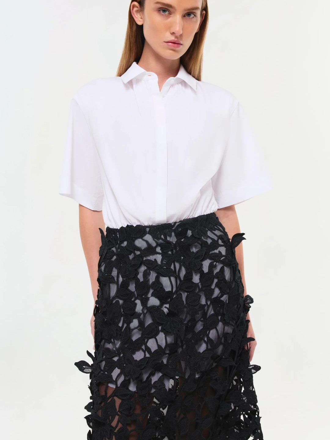 Simkhai PRE-ORDER Colette Combo Dress | Thumbnail 3 Simkhai PRE-ORDER Colette Combo Dress | Thumbnail 3