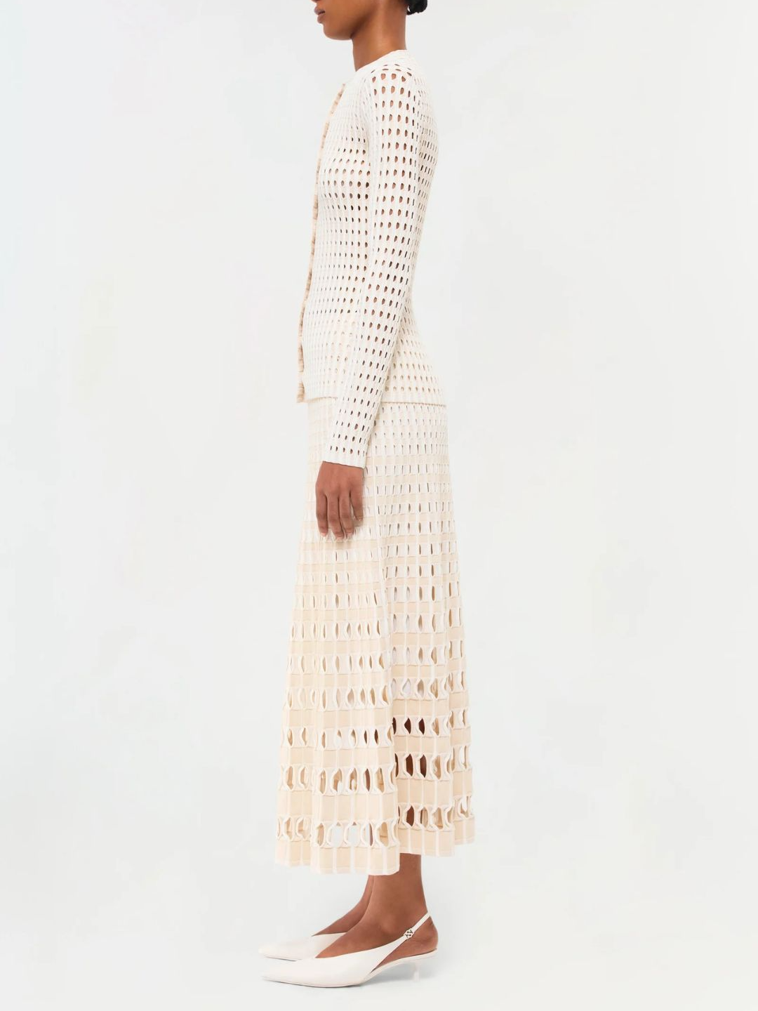 Simkhai PRE-ORDER Larken Midi Skirt | Thumbnail 2 Simkhai PRE-ORDER Larken Midi Skirt | Thumbnail 2