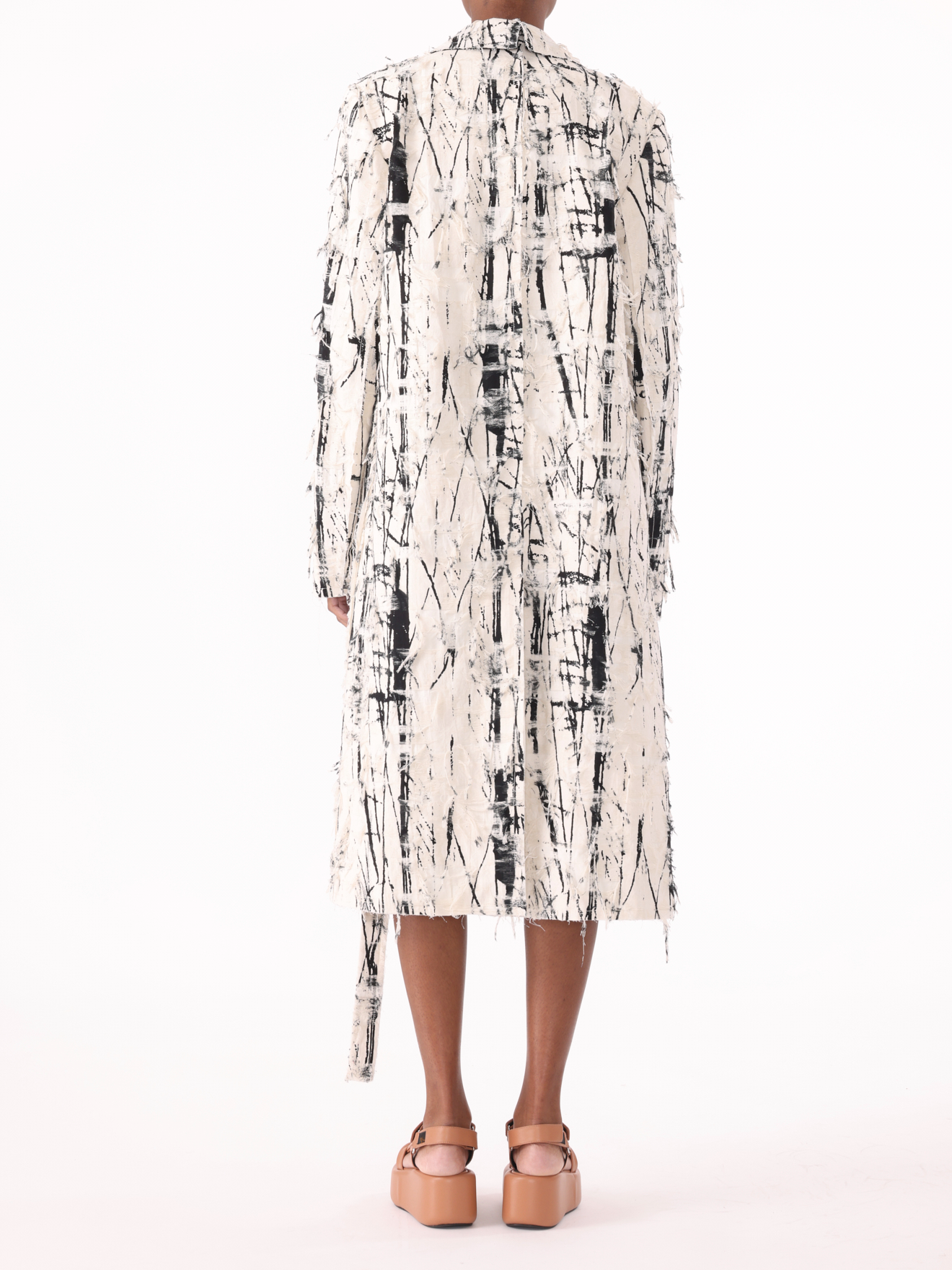 Jason Wu Collection PRE-ORDER Calligraphy Jacquard Single-Breasted Coat | Thumbnail 4 Jason Wu Collection PRE-ORDER Calligraphy Jacquard Single-Breasted Coat | Thumbnail 4