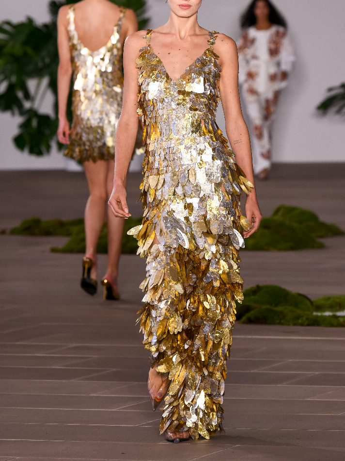 PatBo PRE-ORDER Sequin Embroidered Gown | Thumbnail 1 PatBo PRE-ORDER Sequin Embroidered Gown | Thumbnail 1