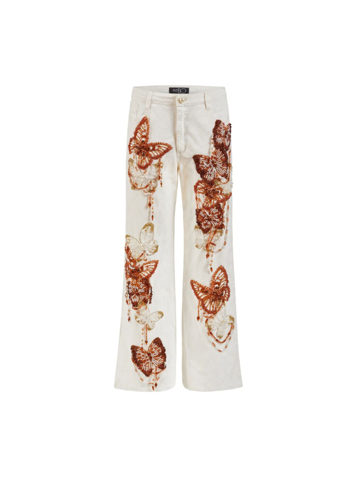 PatBo PRE-ORDER Butterfly Flutter Denim Pant | Thumbnail 1 PatBo PRE-ORDER Butterfly Flutter Denim Pant | Thumbnail 1