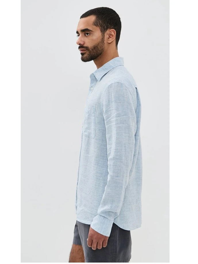 Faherty Linen Laguna Shirt | Thumbnail 3