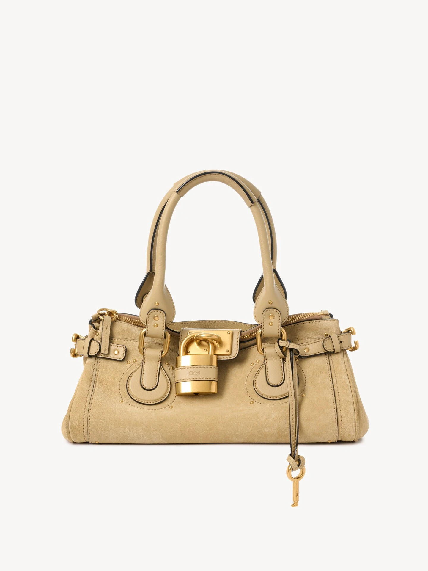 Chloé Paddington bag in suede leather | Thumbnail 8 Chloé Paddington bag in suede leather | Thumbnail 8