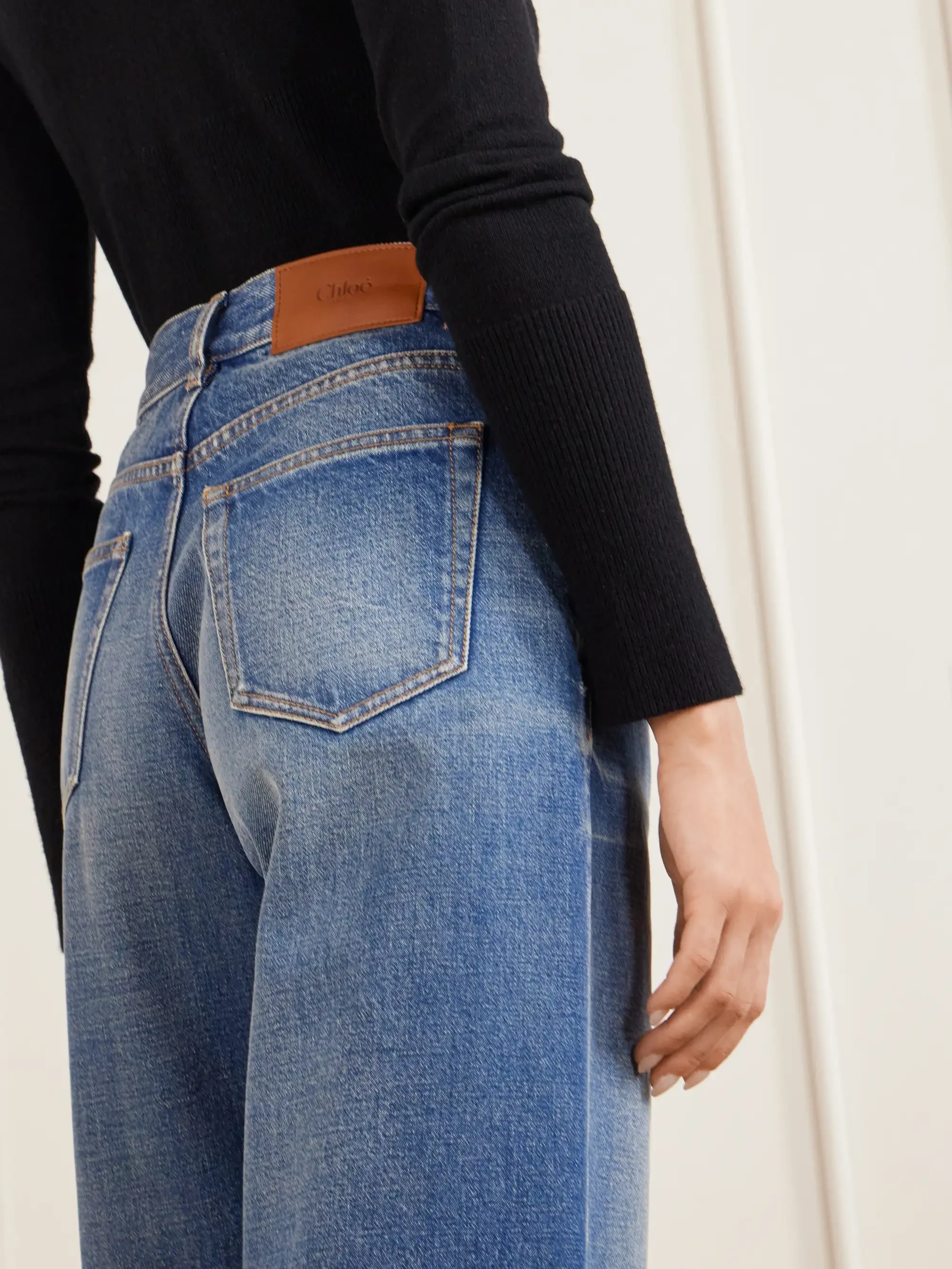 Chloé High-rise wide-leg jeans | Thumbnail 5 Chloé High-rise wide-leg jeans | Thumbnail 5