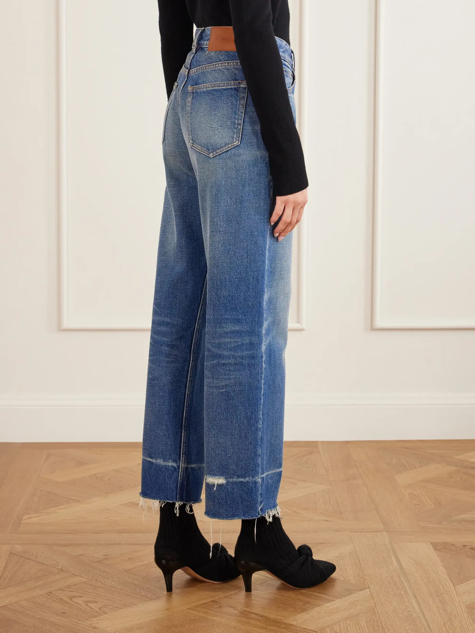 Chloé High-rise wide-leg jeans | Thumbnail 4 Chloé High-rise wide-leg jeans | Thumbnail 4