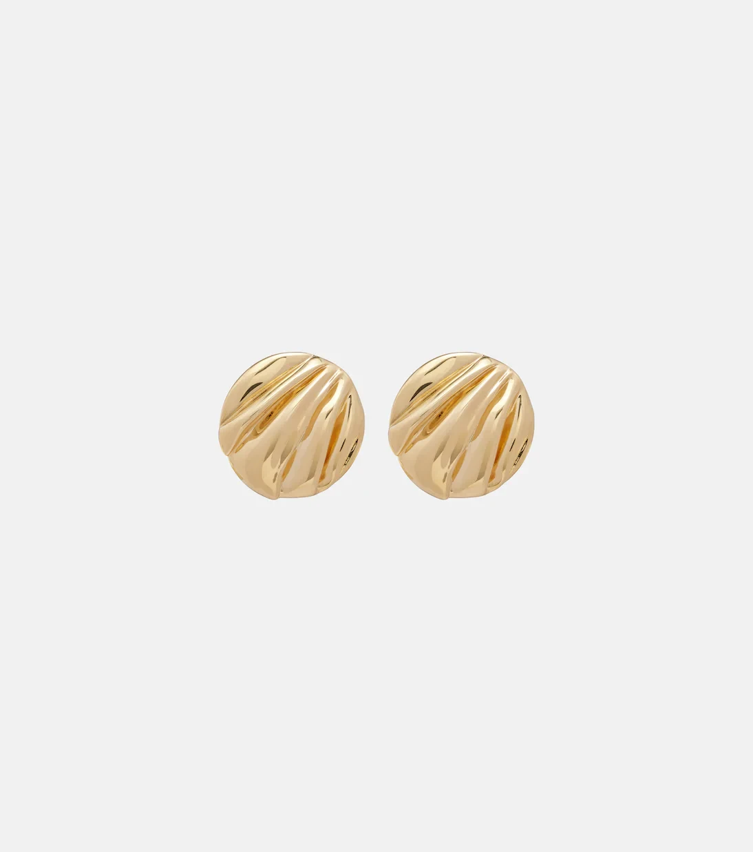 Chloé Chloé Pleats clip-on earrings | Image 1 Chloé Chloé Pleats clip-on earrings | Image 1