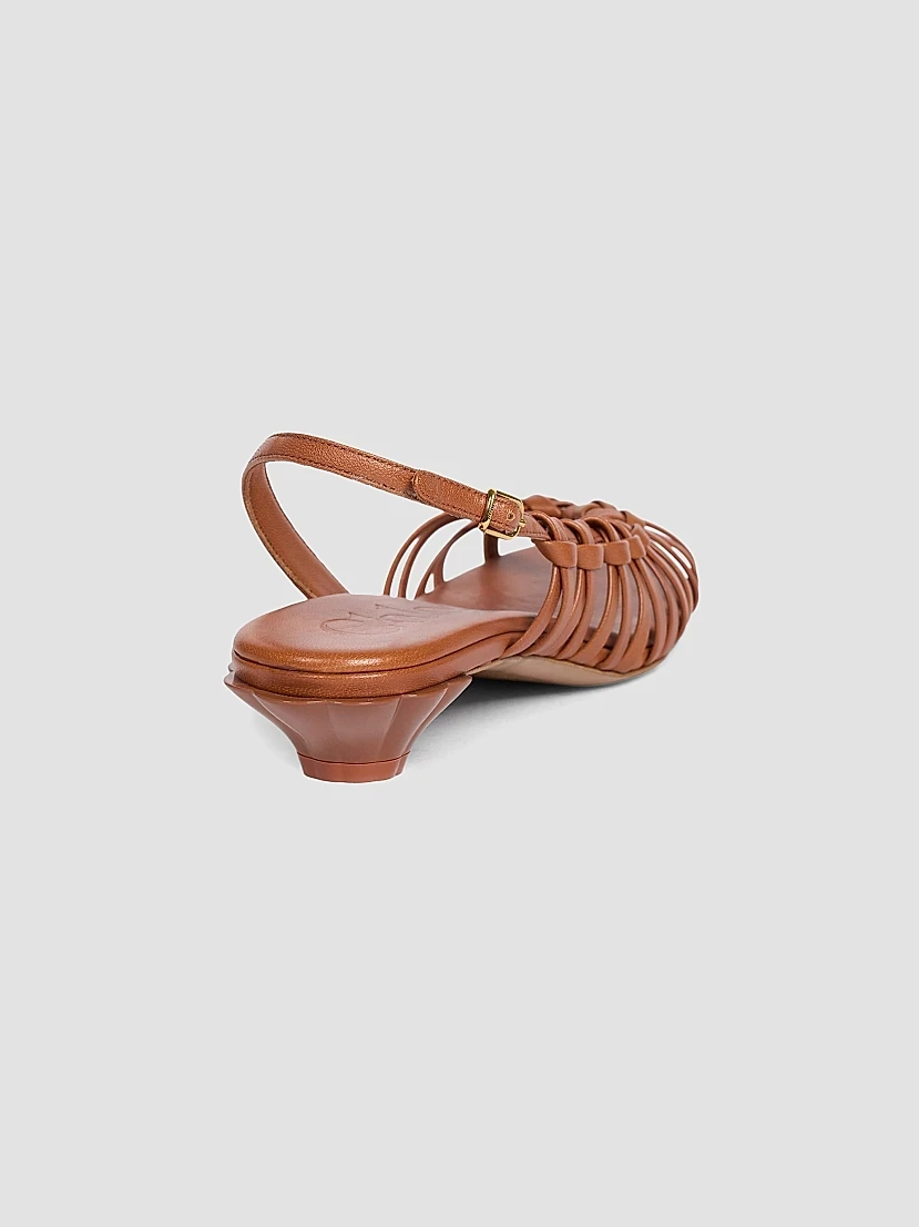 Chloé Estra Woven Leather Sandals | Thumbnail 4 Chloé Estra Woven Leather Sandals | Thumbnail 4