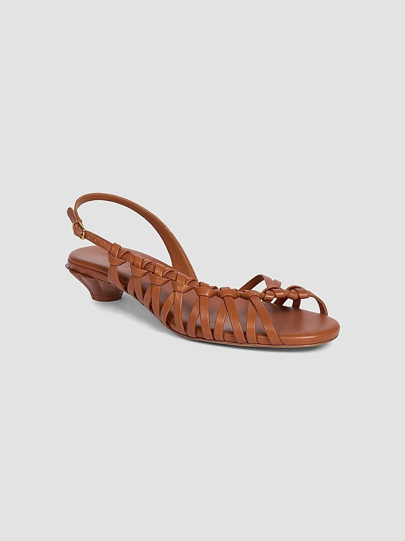 Chloé Estra Woven Leather Sandals | Thumbnail 3 Chloé Estra Woven Leather Sandals | Thumbnail 3