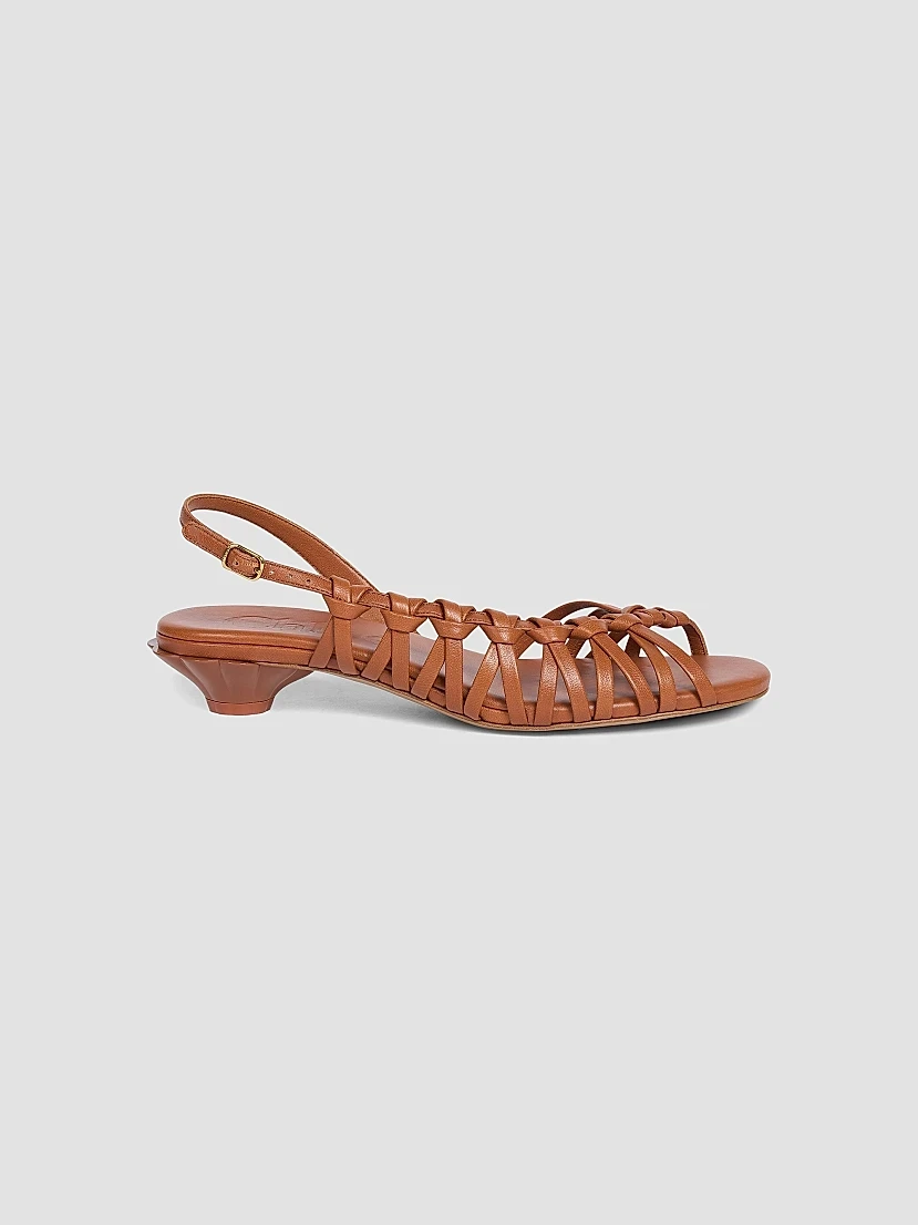 Chloé Estra Woven Leather Sandals | Thumbnail 2 Chloé Estra Woven Leather Sandals | Thumbnail 2