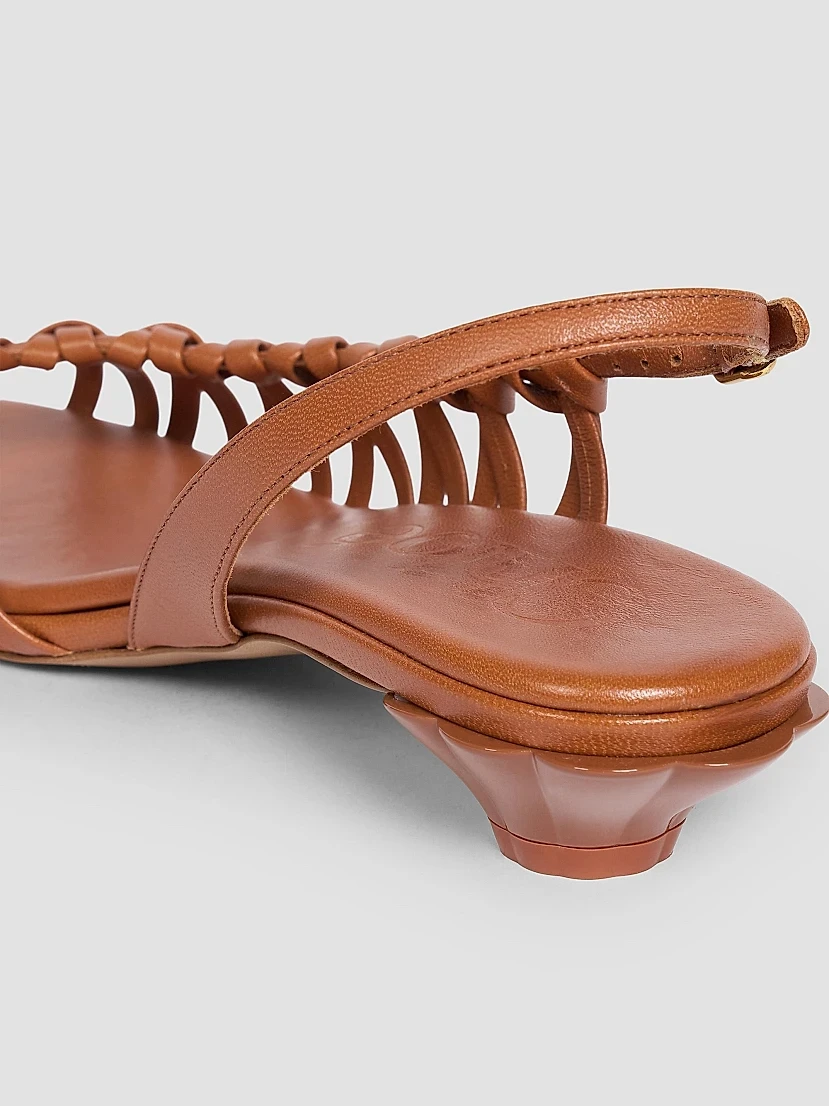 Chloé Estra Woven Leather Sandals | Thumbnail 8 Chloé Estra Woven Leather Sandals | Thumbnail 8