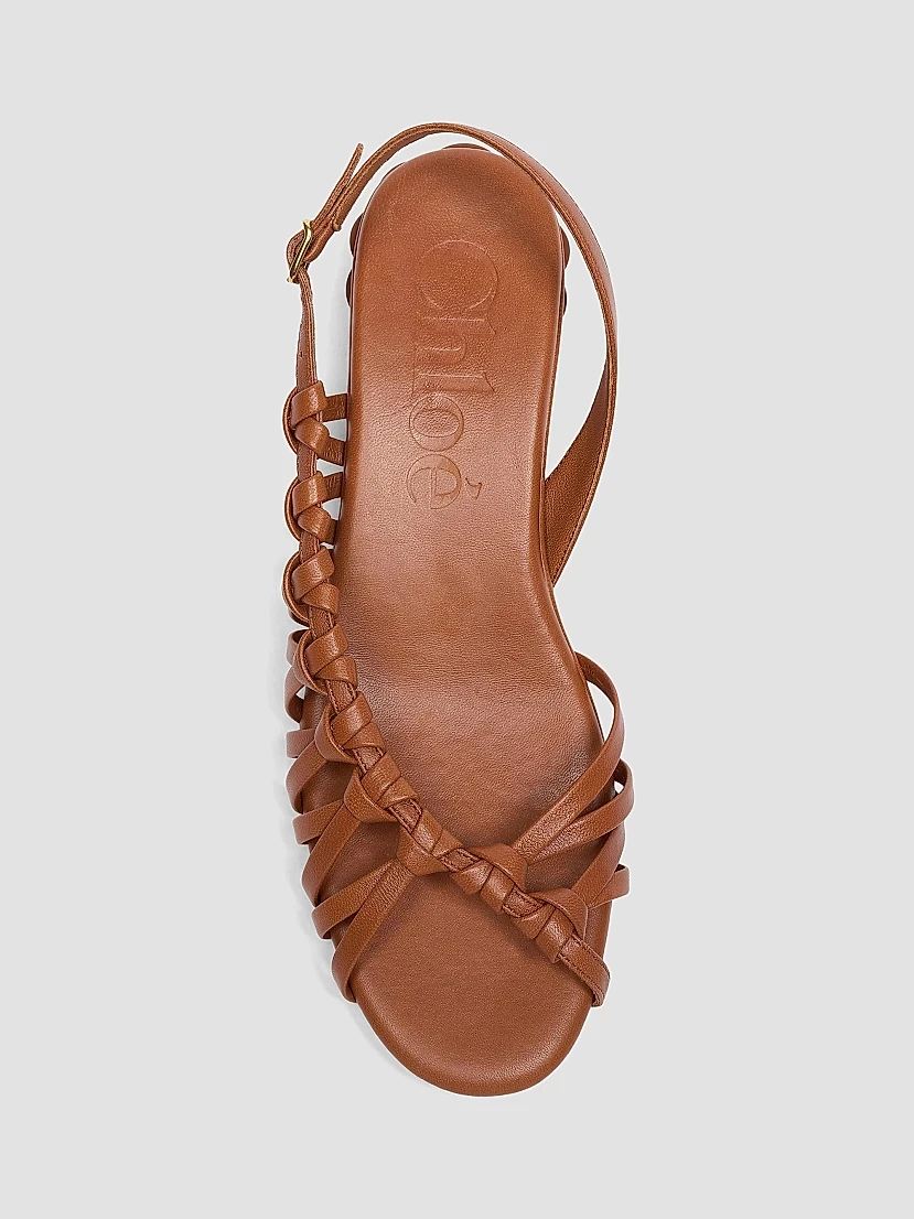 Chloé Estra Woven Leather Sandals | Thumbnail 5 Chloé Estra Woven Leather Sandals | Thumbnail 5