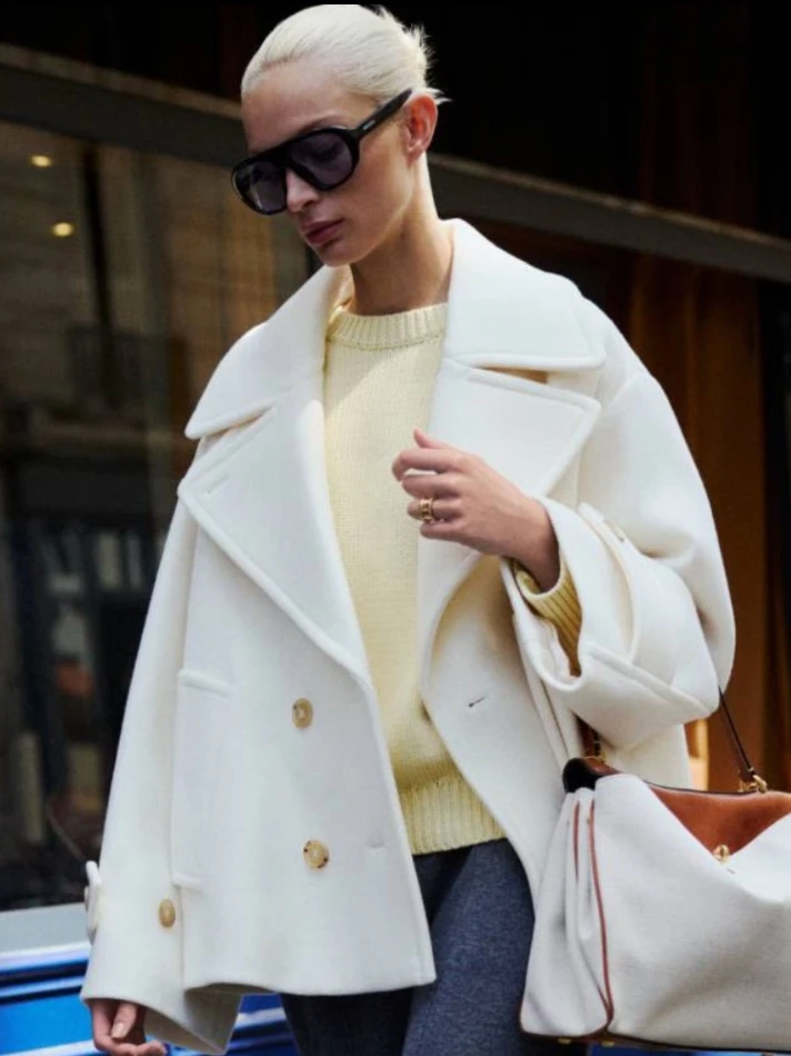 Pre-Fall Outfit Ideas — featuring Dolce & Gabbana Chalk stripe wool and cotton-blend blazer, Jacques Marie Mage Gia Oversized Oval-frame Acetate Sunglasses, Gabriela Hearst Judie Cotton-poplin Shirt and more Pre-Fall Outfit Ideas — featuring Dolce & Gabbana Chalk stripe wool and cotton-blend blazer, Jacques Marie Mage Gia Oversized Oval-frame Acetate Sunglasses, Gabriela Hearst Judie Cotton-poplin Shirt and more