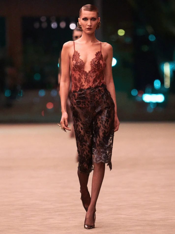 The 9 Top Fall/Winter Trends — featuring Isabel Marant Adiena Stretch-silk Lace Camisole, Simone Rocha Unraveling Ribbon Ring Asymmetric Embellished Lace And Satin Midi Skirt, Valentino Garavani Scalloped Lace-jersey Bodysuit and more The 9 Top Fall/Winter Trends — featuring Isabel Marant Adiena Stretch-silk Lace Camisole, Simone Rocha Unraveling Ribbon Ring Asymmetric Embellished Lace And Satin Midi Skirt, Valentino Garavani Scalloped Lace-jersey Bodysuit and more