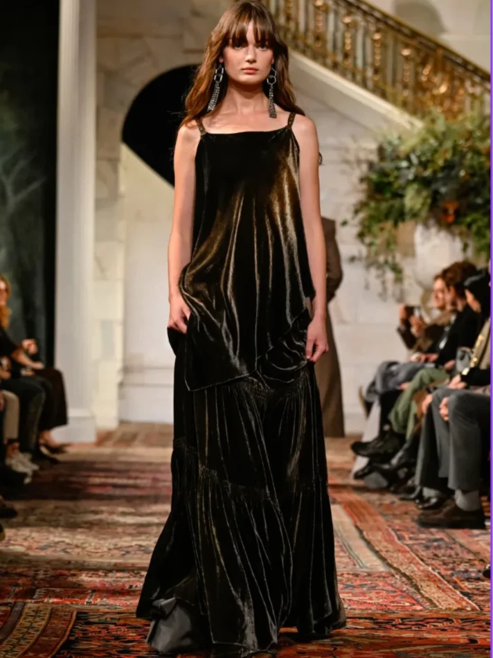 The 9 Top Fall/Winter Trends — featuring Khaite Rolon Coat In Black Velvet, Lemaire Velvet Top, Valentino Garavani Pleated Velvet Wide-leg Pants and more The 9 Top Fall/Winter Trends — featuring Khaite Rolon Coat In Black Velvet, Lemaire Velvet Top, Valentino Garavani Pleated Velvet Wide-leg Pants and more