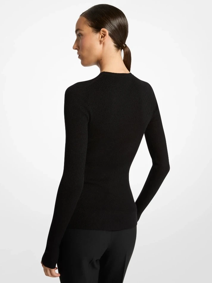 Michael Kors Hutton Featherweight Cashmere Sweater | Thumbnail 2 Michael Kors Hutton Featherweight Cashmere Sweater | Thumbnail 2