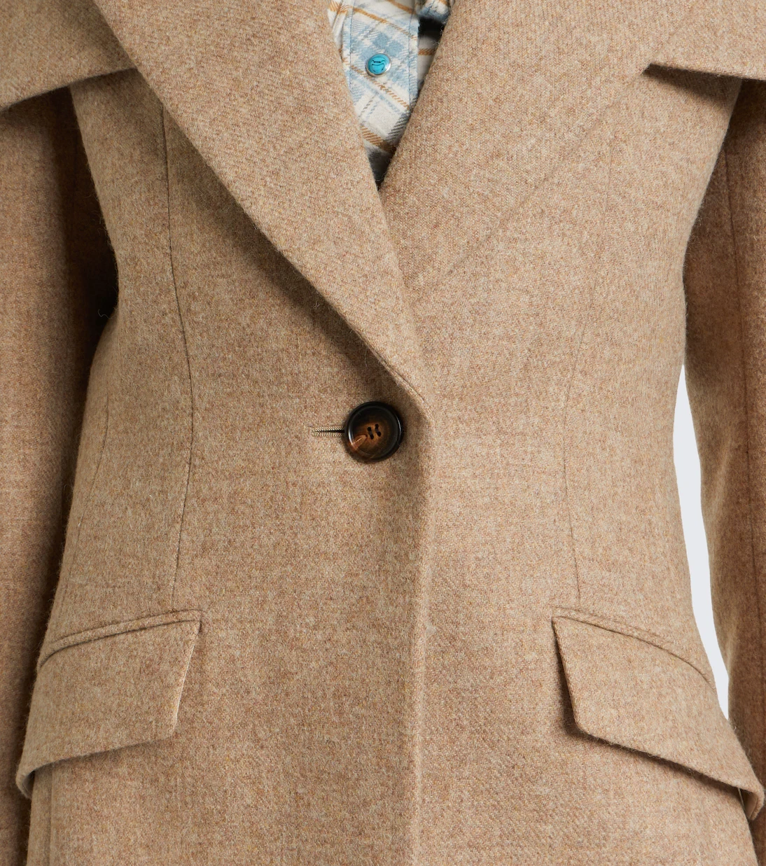 Chloé Caped wool blazer | Thumbnail 4