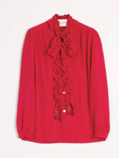 Valentino Garavani Crepe De Chine Shirt | Thumbnail 2