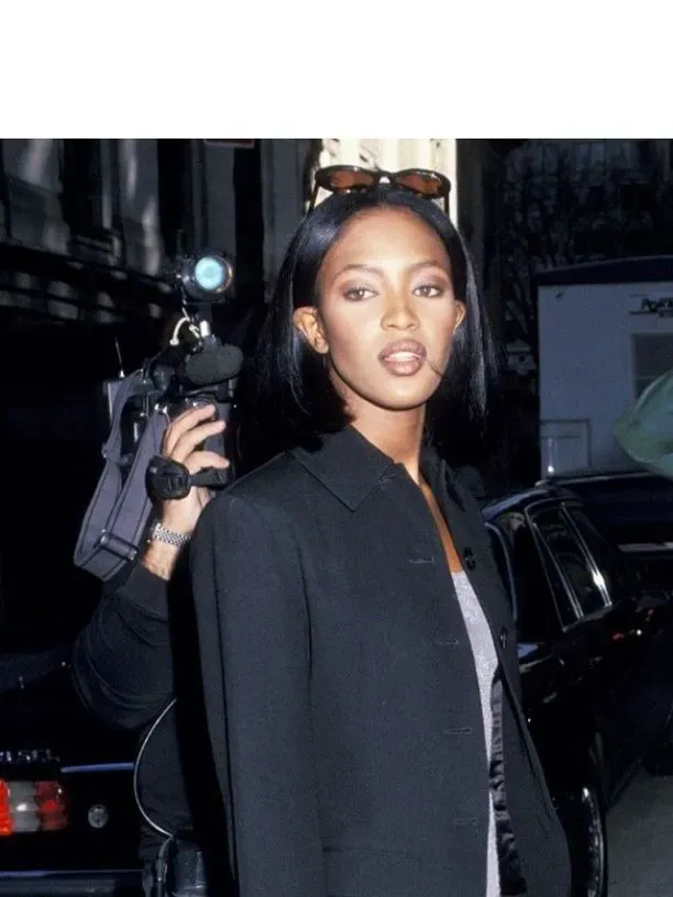Naomi Campbell during Fashion Week, 1994 Naomi Campbell during Fashion Week, 1994