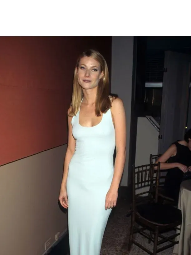 Gwyneth Paltrow at the Met Gala, 1995 Gwyneth Paltrow at the Met Gala, 1995
