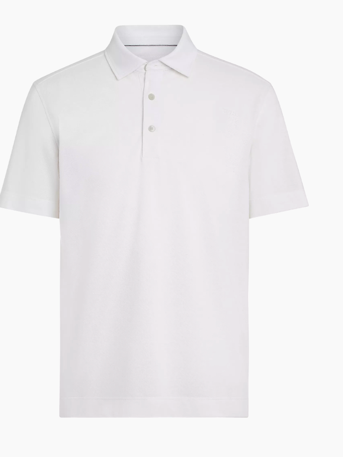 Zegna Cotton and Silk Polo Shirt | Image 1 Zegna Cotton and Silk Polo Shirt | Image 1