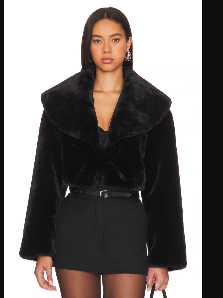 LAMARQUE Danika Cropped Jacket | Image 1 LAMARQUE Danika Cropped Jacket | Image 1