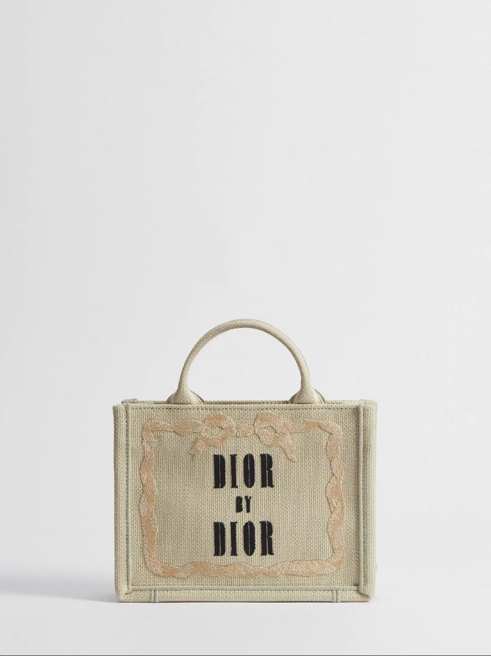 Mini Dior Book Tote with Strap