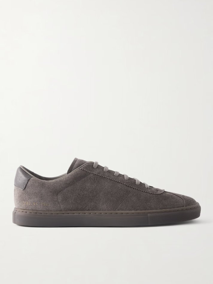Common Projects Field Trainer Waxed-Suede Sneakers | Image 1 Common Projects Field Trainer Waxed-Suede Sneakers | Image 1