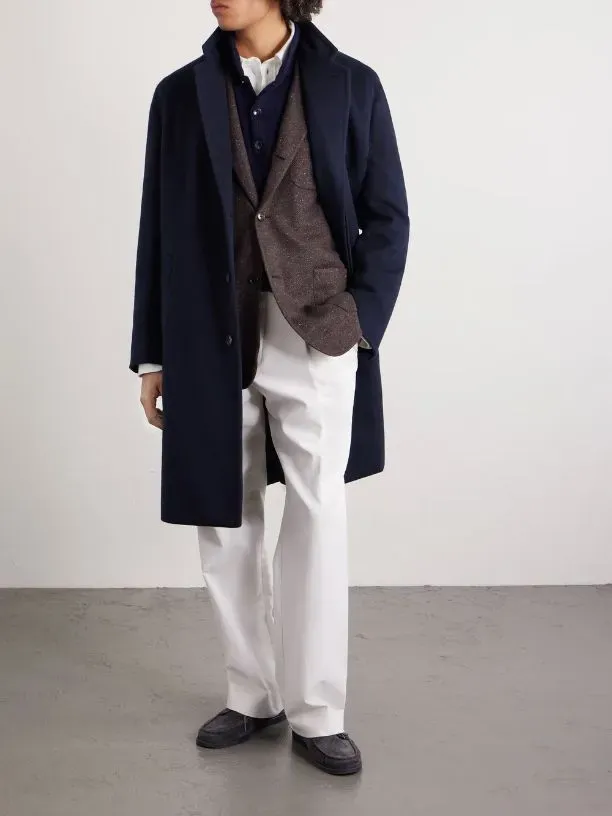 The Best Winter Coats — featuring UMIT BENAN Richard Virgin Wool and Cashmere-Blend Coat - Men, Zegna Cashmere and Silk-Blend Coat - Men, Brunello Cucinelli Double-Breasted Shearling Coat - Men and more The Best Winter Coats — featuring UMIT BENAN Richard Virgin Wool and Cashmere-Blend Coat - Men, Zegna Cashmere and Silk-Blend Coat - Men, Brunello Cucinelli Double-Breasted Shearling Coat - Men and more