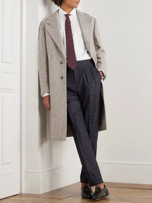 The Best Winter Coats — featuring Brunello Cucinelli Heringbone Woven Coat - Men, Thom Sweeney Double-Breasted Wool-Twill Overcoat - Men, Brunello Cucinelli Men's Wool Flannel Double Cloth Four Pocket Pea Coat - Navy Blue and more The Best Winter Coats — featuring Brunello Cucinelli Heringbone Woven Coat - Men, Thom Sweeney Double-Breasted Wool-Twill Overcoat - Men, Brunello Cucinelli Men's Wool Flannel Double Cloth Four Pocket Pea Coat - Navy Blue and more